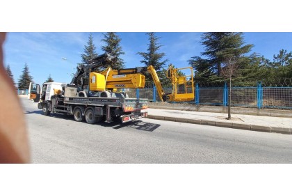 Eskişehir Sepetli Vinç Kiralama